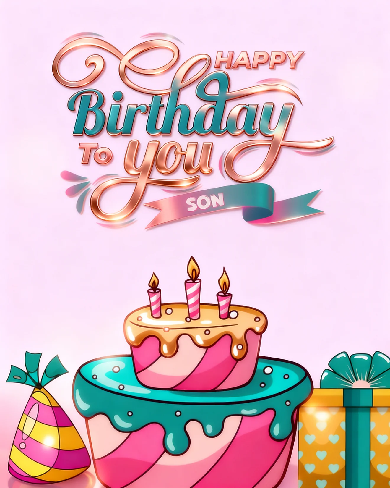 Sweet Cake Day Son