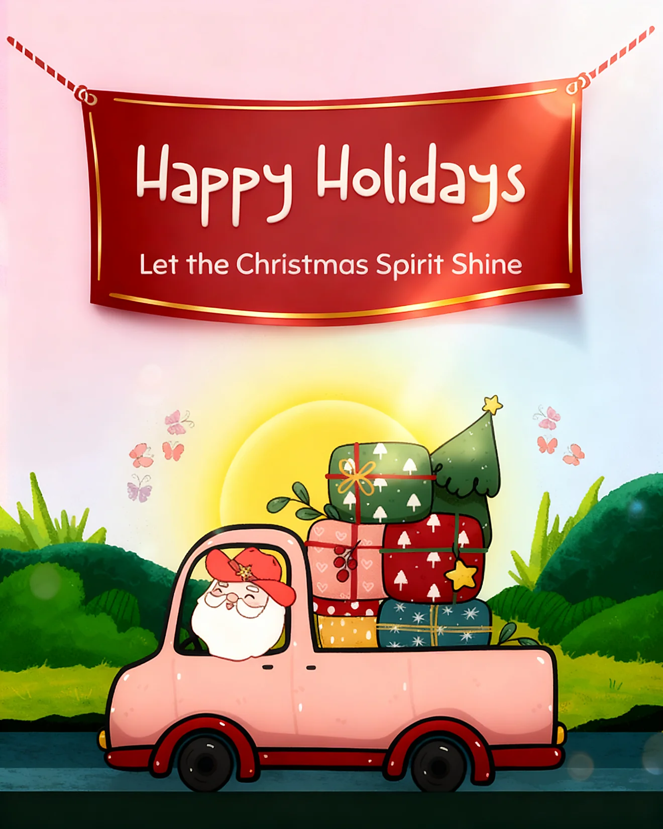 Santa Gift Truck