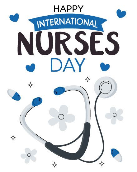 Dedicated Care virtual Nurses Day card