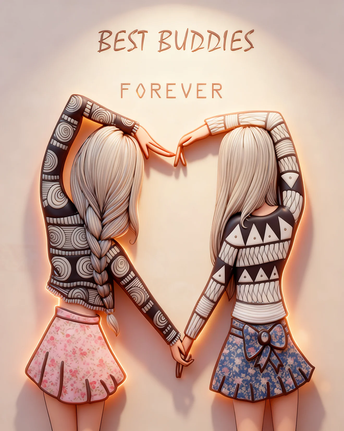 Best Buddies Forever virtual Friendship card