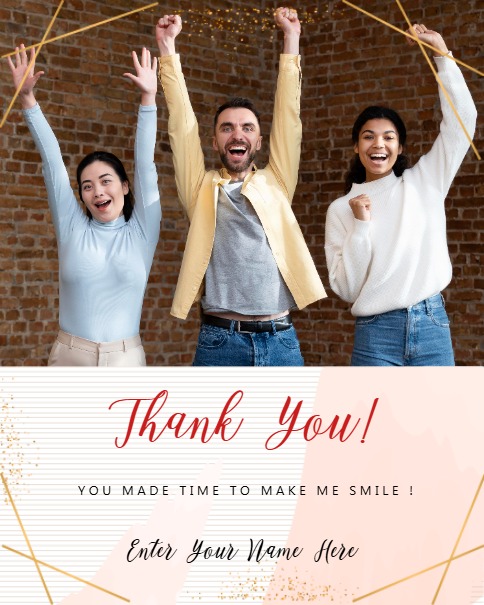 create free half page photo group card