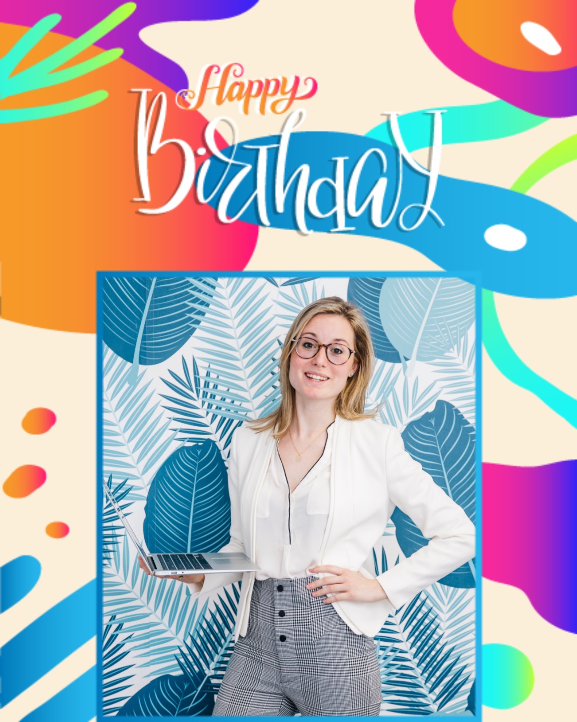 create free Cheers for a Rockstar Colleague group card