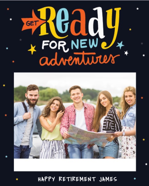 get ready for new adventures
